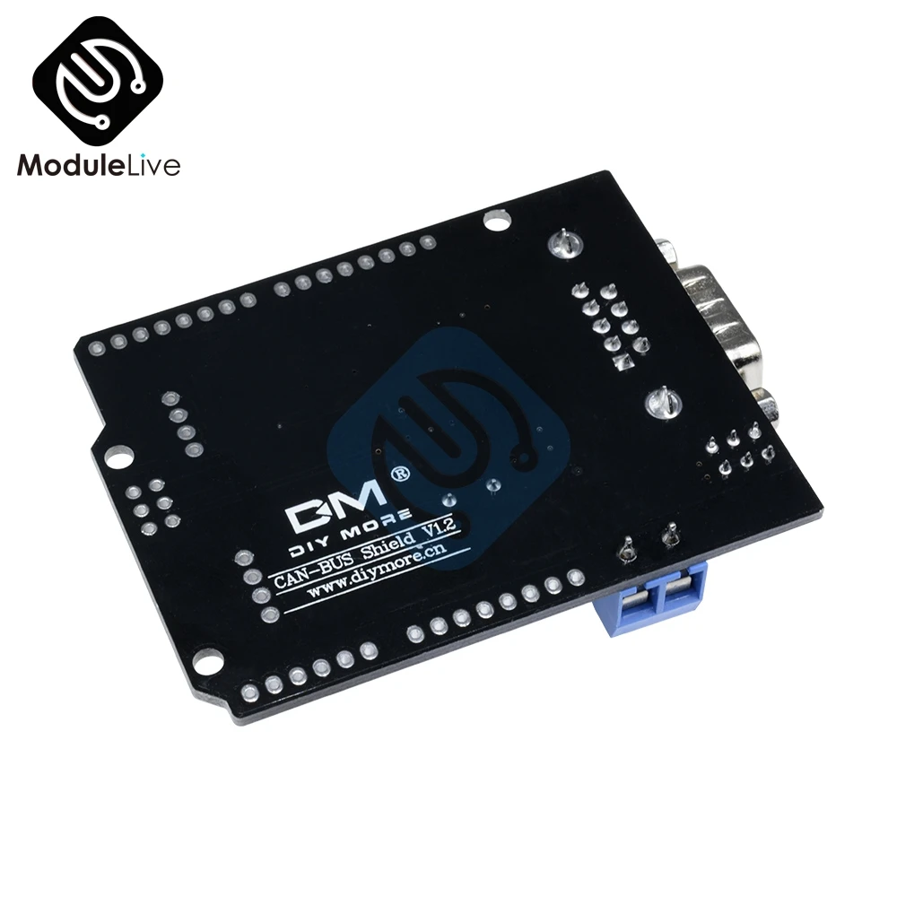 Плата защиты Can Bus MCP2515 интерфейс SPI 9 контактов стандартный расширительный модуль