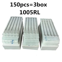 150pcslot professional tattoo needles 5rl disposable assorted sterile 5 round liner needles for tattoo body art free shipping
