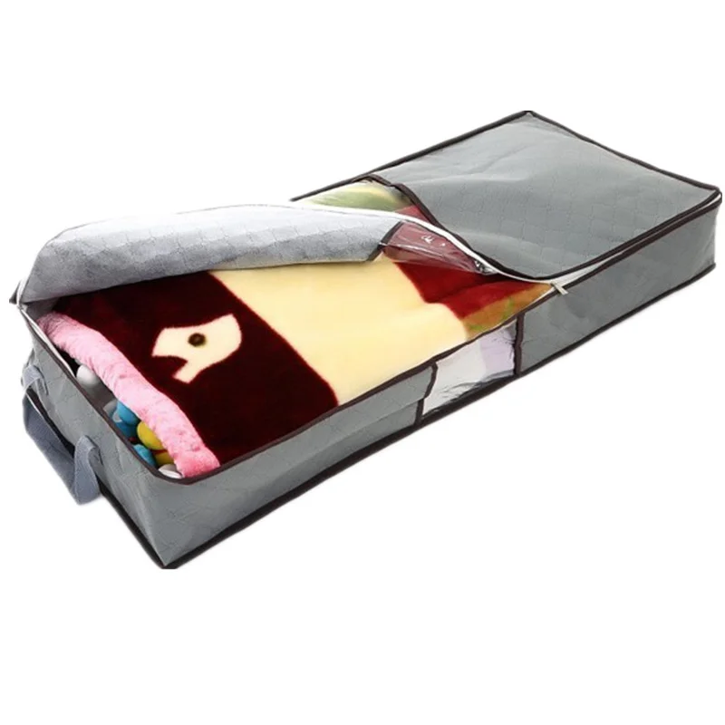 70 л нетканый семейный органайзер для хранения одеял и покрывал разделения одежды