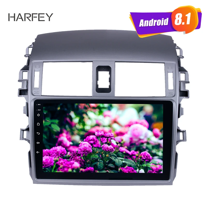 Harfey Android 9 0/8 1 &quot2 Din автомобильное радио для 2007 2008 2009 2010 Toyota Старый Corolla GPS