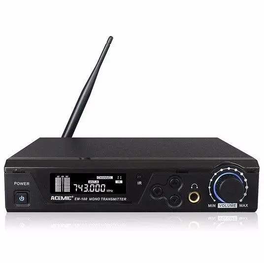 ACEMIC Pro UHF 100 м беспроводной саксофон труба микрофон|mic microphone|trumpet micwireless saxophone |