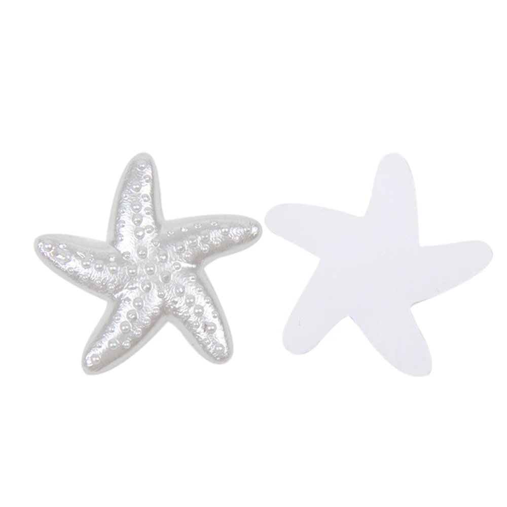 Ободок 20 мм Полимерная Морская звезда Flatback имитация жемчуга DIY ювелирные изделия