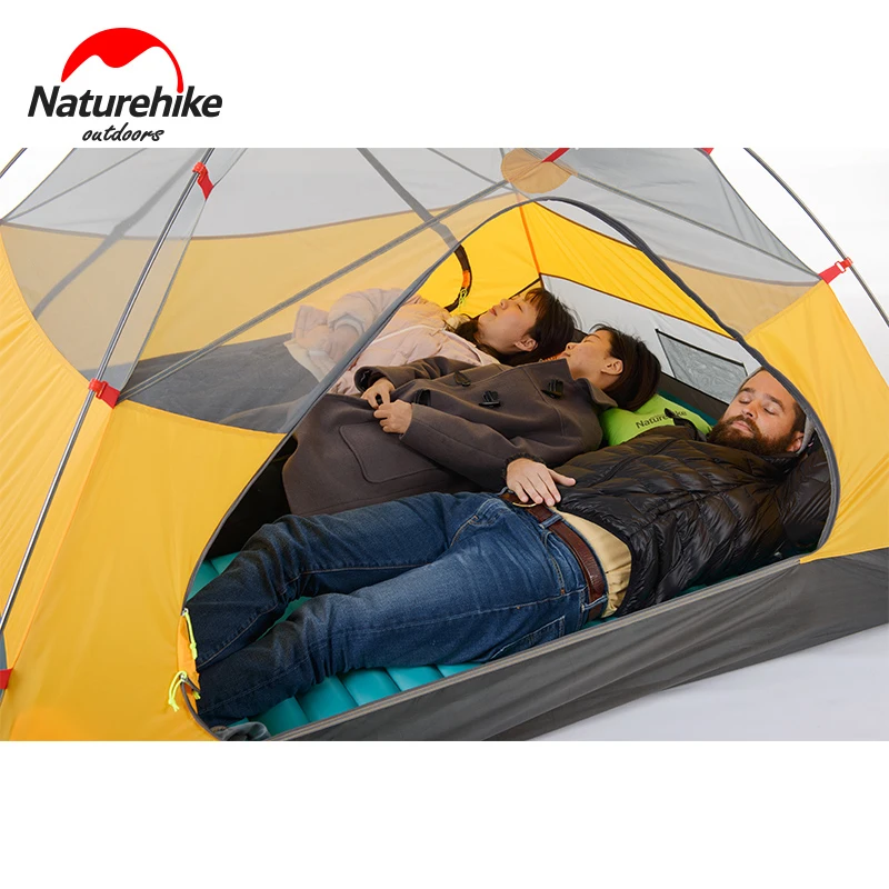 NatureHike надувной матрас для 2 ~ 3 человек 200x120/140x9 5 см большой Размеры Портативный Air