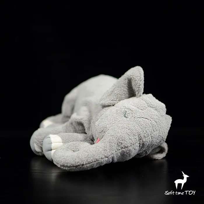 Cute Soft Children's Toys Pillow Real Life Stuffed Animal Toy Sleeping Elephant Doll Birthday Present Dolls Store | Игрушки и хобби