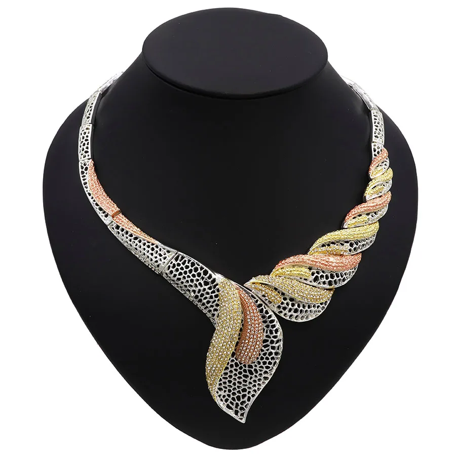 TSROUND Африканский ювелирный набор статуэтки Bijoux achier Inoxydable Femme нигерийский