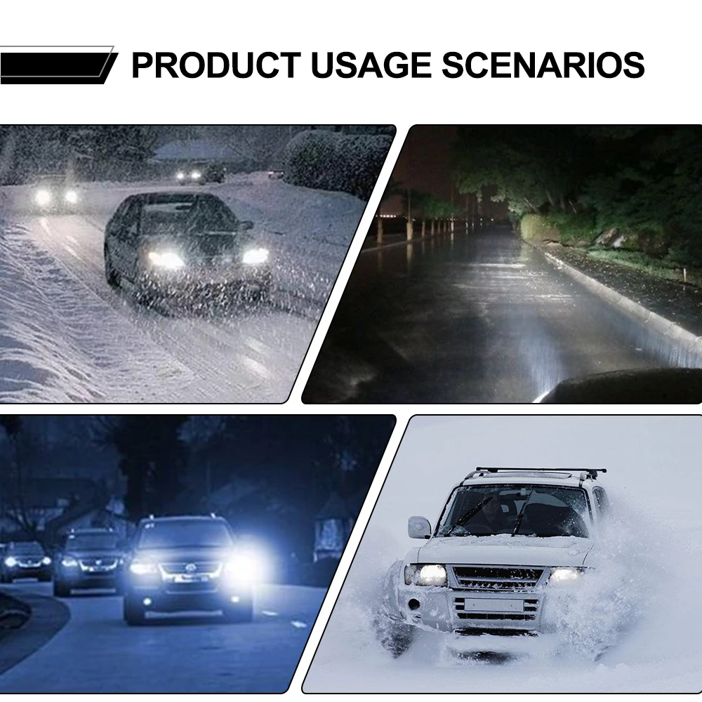 Aceersun H4 H7 H11 светодиодные лампы фар автомобиля 9005 9006 Hb3 H1 10000lm умная ИС