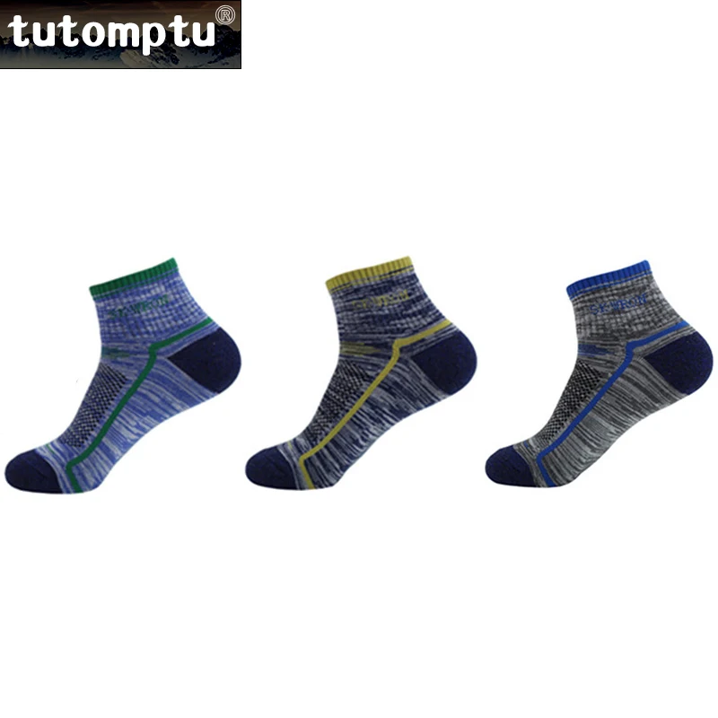 Tutuptu 1 пара хлопковые мужские и женские профессиональные лыжные носки спортивные