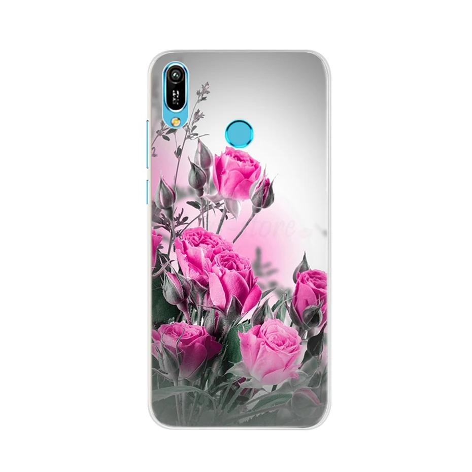 Для huawei Y 6 чехол для huawei Y6 чехол милый кот Капа силиконовый чехол для телефона s для huawei Y6 Чехлы бамперы Coque - Цвет: Золотой
