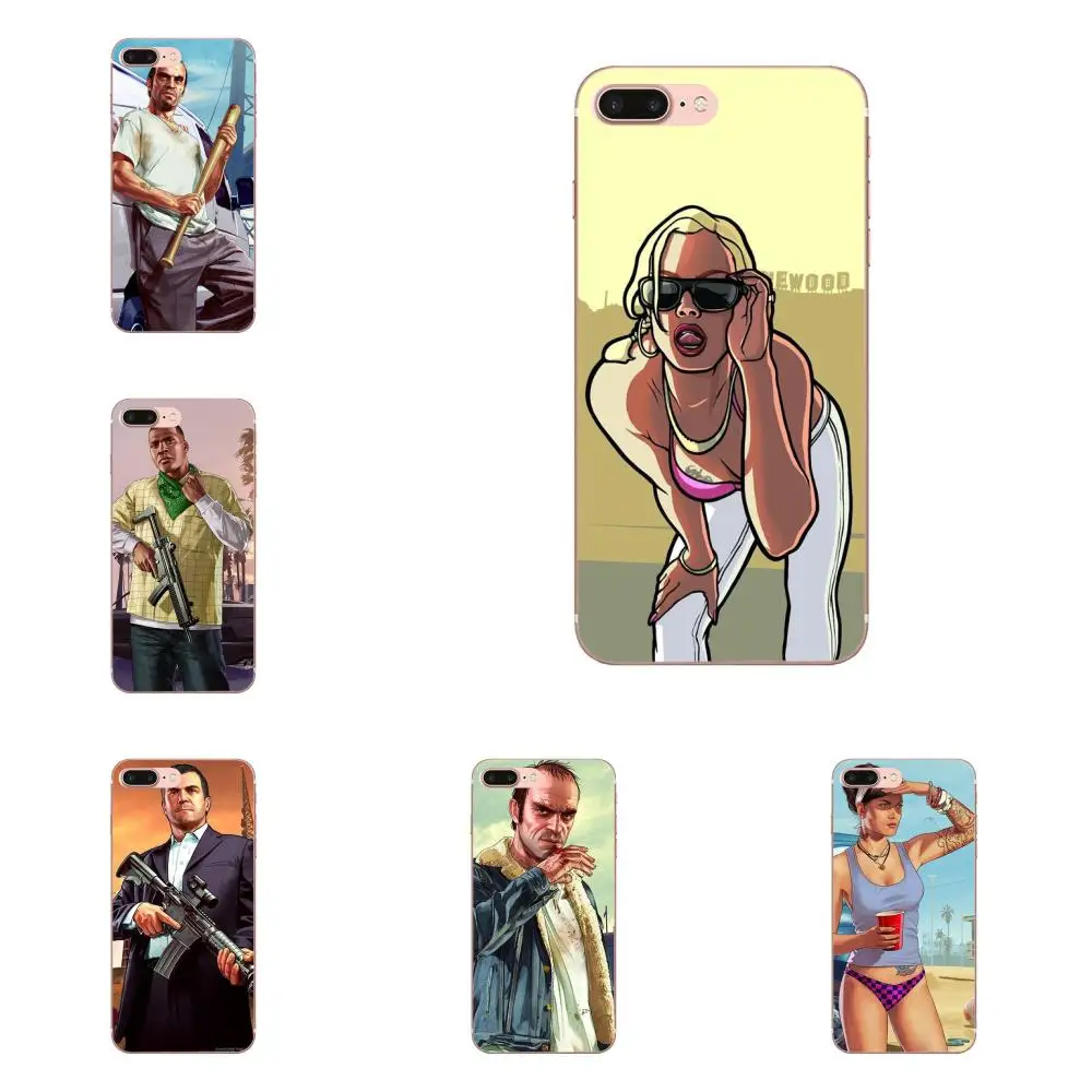 San Andreas Gta Grand Theft Авто уникальный для Huawei Honor Mate Nova 2 6A 7A 7C 8C 8S 10 10i Y5 Y9 Lite P Smart GR5 2019 |