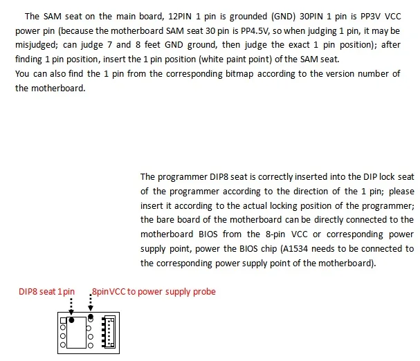 SPI для J6100 адаптер инструмент для ремонта, решить проблему Macbook pro/air 2013- NVME SSD проблема гибернации, контактный замок 30 Pin