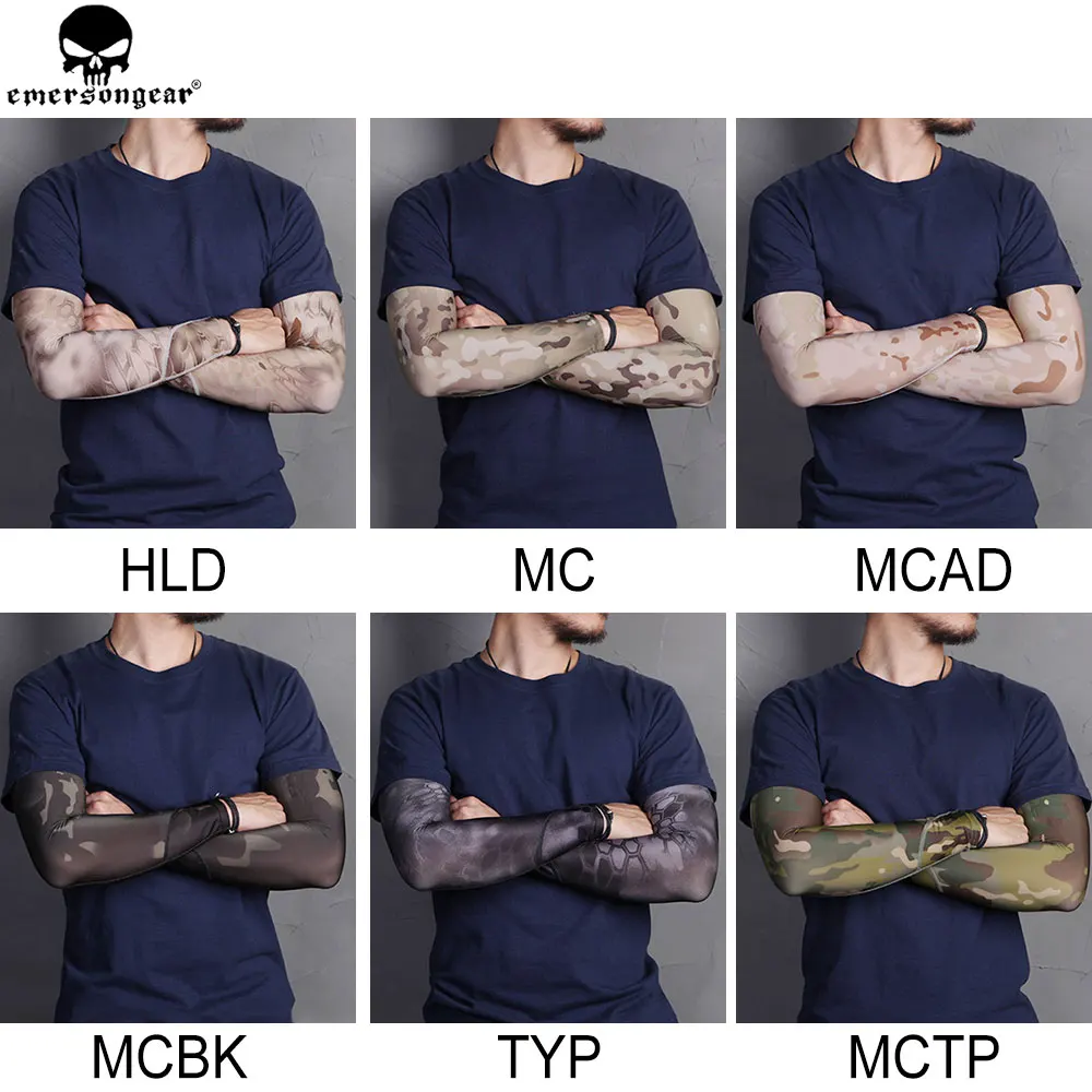 EMERSONGEAR 2 0 UPF50 + чехол на руку крутой велосипедный рукав защита рук от солнца рукава