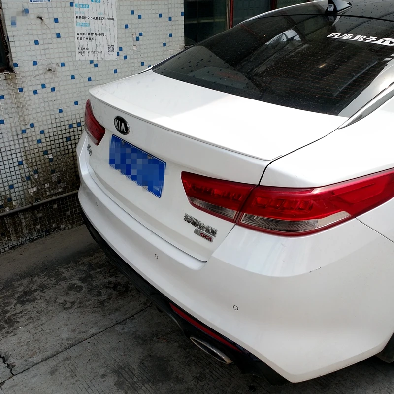 Для Kia Optima K5 2016-2018 спойлер высокого качества ABS Материал заднее крыло автомобиля