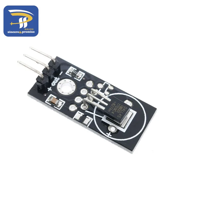 DS18B20 одноавтобусный цифровой модуль датчика температуры для Arduino|module temperature|module for
