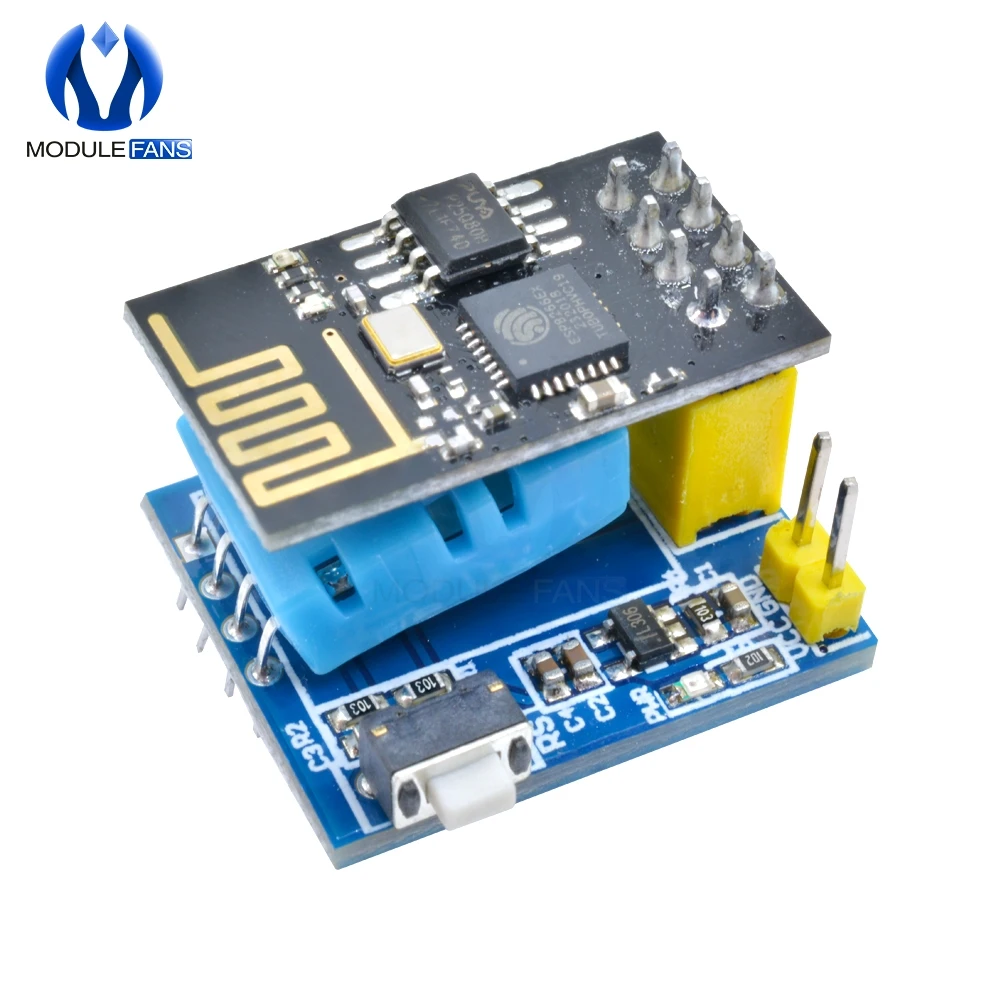 ESP8266 ESP 01 ESP01 Серийный беспроводной WIFI модуль DHT11 датчик температуры и влажности