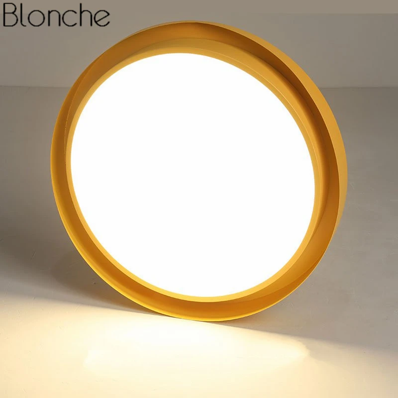 Фонарь для гостиной спальни круглый потолочный светильник в скандинавском стиле