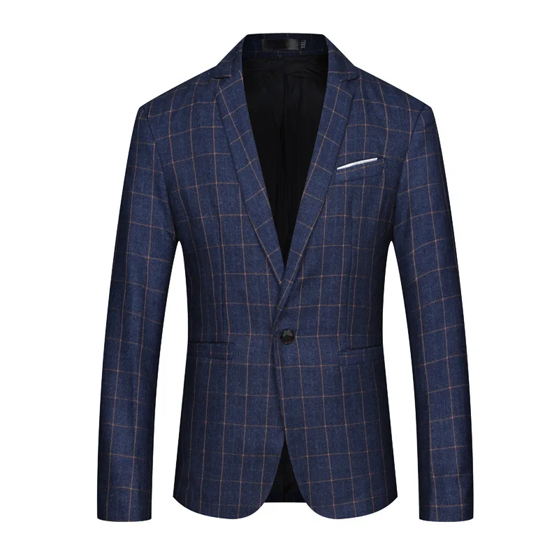 

Big yards men's clothing Korean slim fit male new autumn winters Business Casual suit fashionable man single west Blazer m-5xl