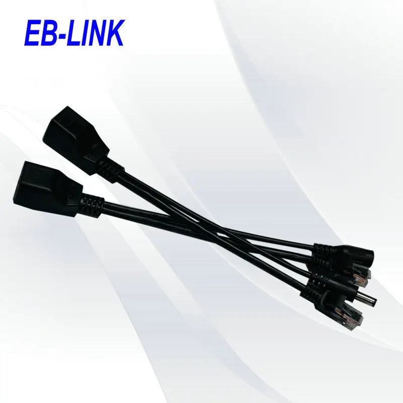 10 шт./лот POE инжекторный кабель Power Over Ethernet адаптер сплиттер модуль питания 3 57 в