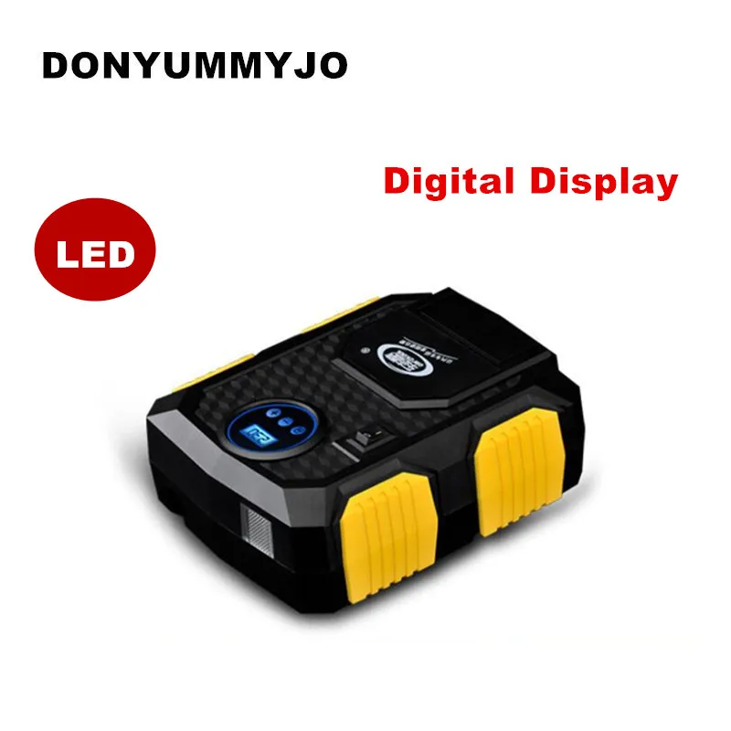 Hot Sale Digital Display Auto Car Tire Inflator 12V Electric Air Compressor Pump LED Light Inflatable | Автомобили и мотоциклы