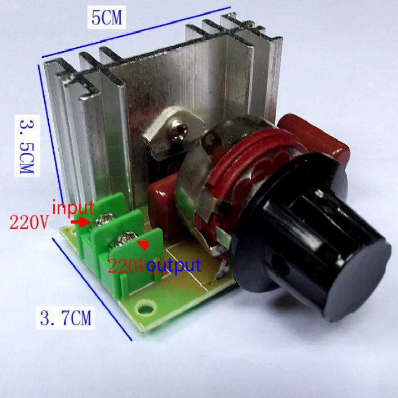 Универсальный 220v 3000W камин регулятор температуры бесконечное регулятор
