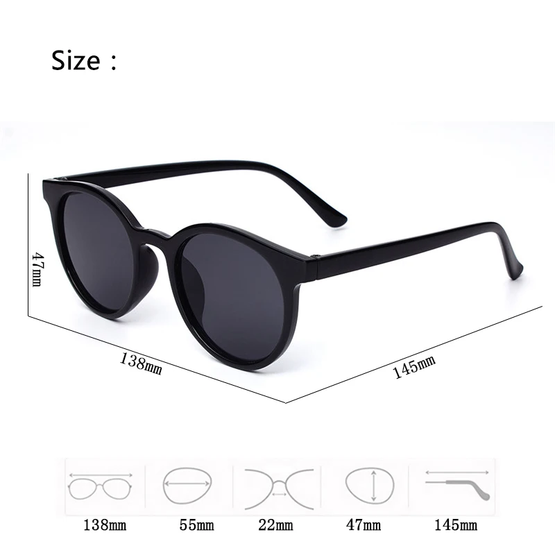 Psacss NEW Round Vintage Sunglasses Women HD Ocean Lens Luxury Brand Designer High Quality Sun Glasses oculos de sol feminino | Аксессуары