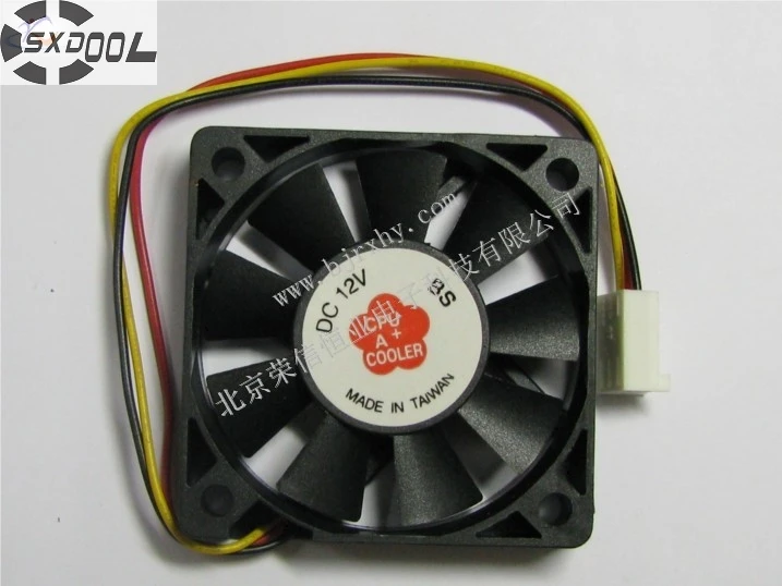 SXDOOL охлаждающий вентилятор 5010 50 мм 5 см Φ (E) DC 12V 0.12A 3Pin охладитель|fan 5010|cooling fan12v dc