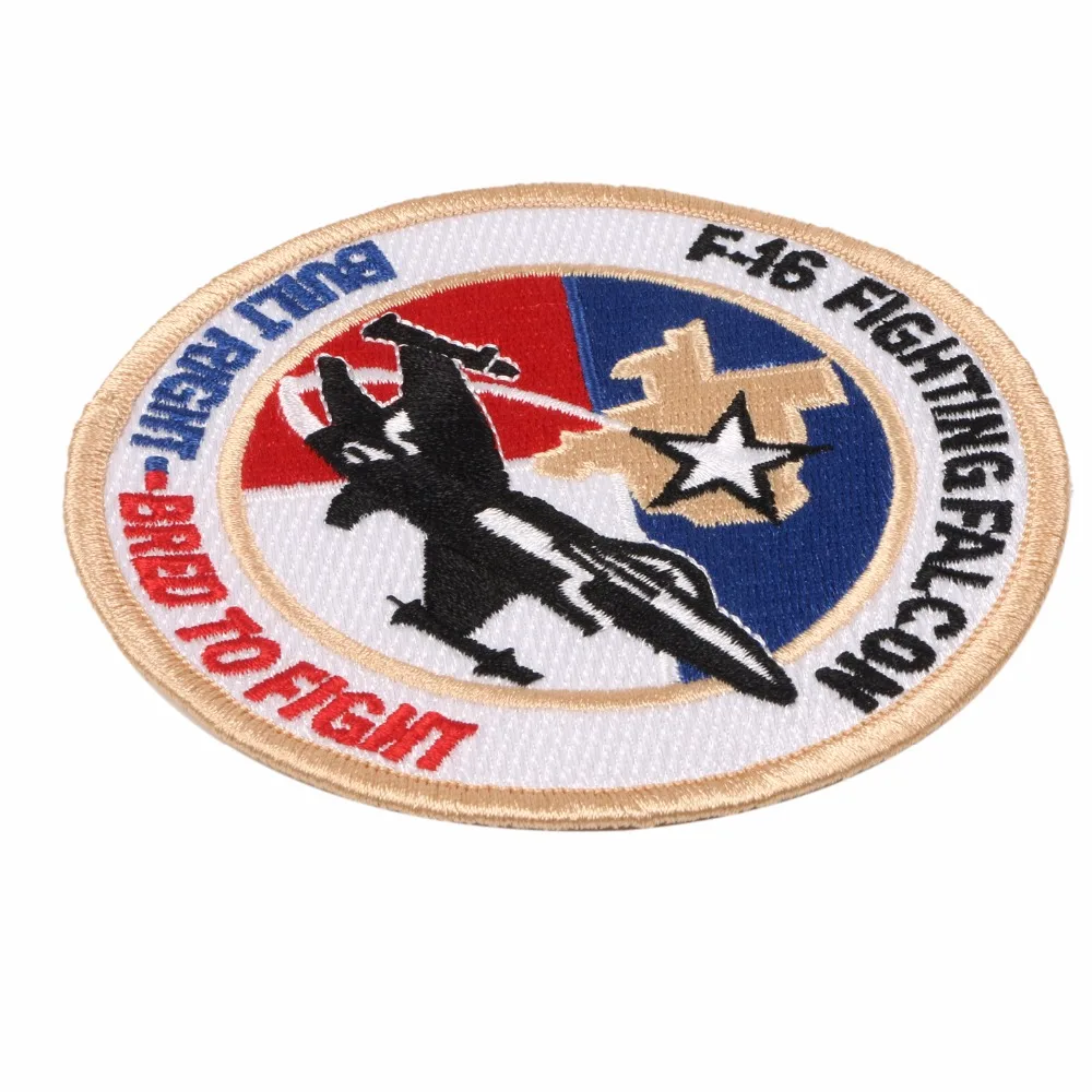 США ВВС F 16 FIGHTING FALCON вышитые патч| |