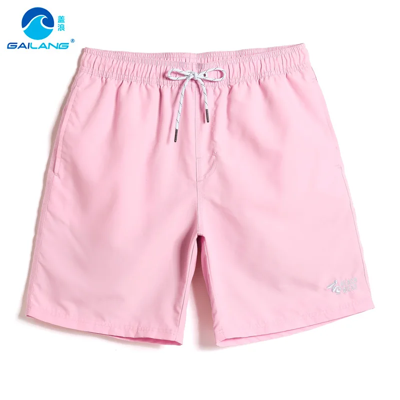 Плавки для мужчин новинка 2019 купальный костюм бега с лайнером шорты принтом