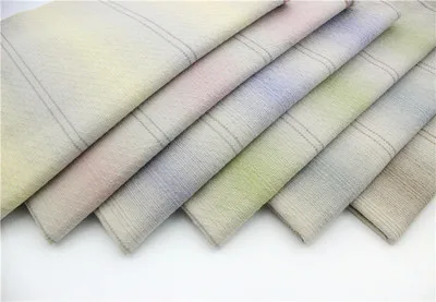 6pcs Пряжа окрашенная японская хлопчатобумажная ткань Лоскутная кошелек лоскутное ремесло ткань пряди аппликация швейная ткань 24*34 см выбрать цвет - Цвет: 6pcs