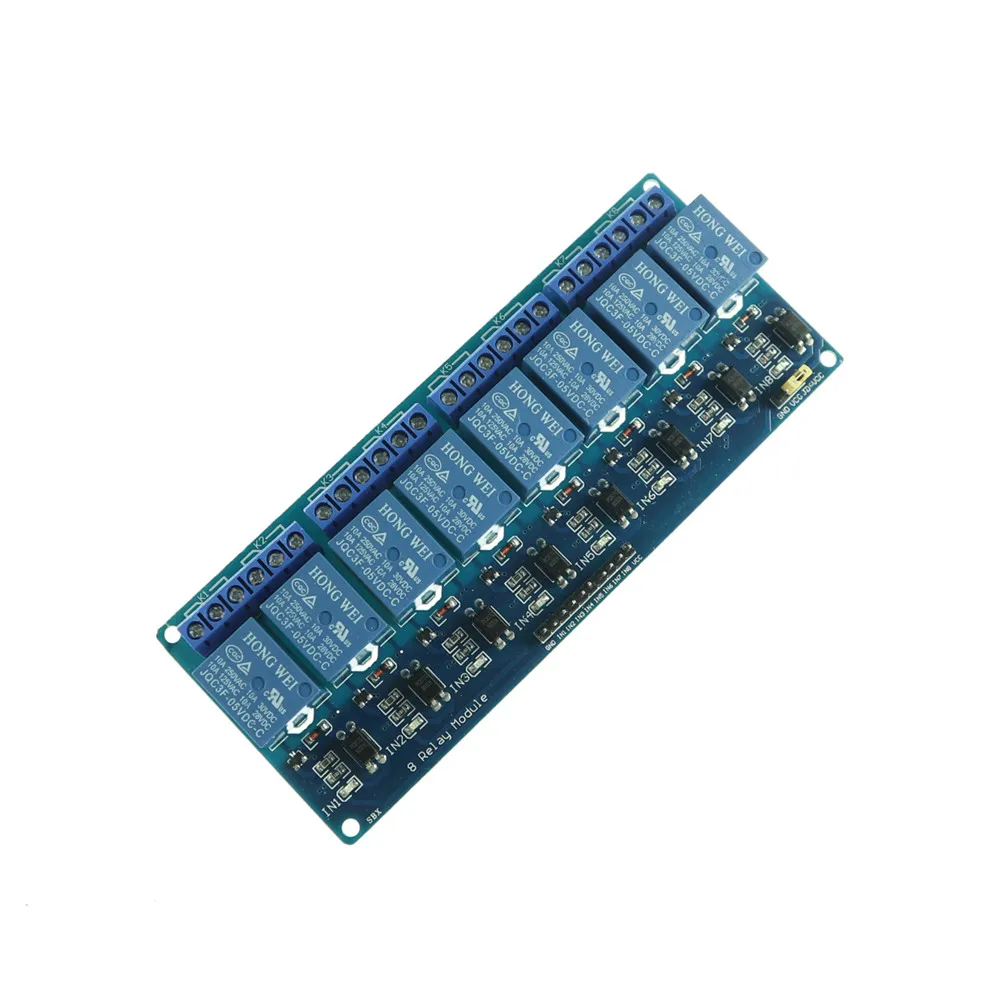 1 шт. KJ362 5 в 8-канальный релейный модуль платы для Arduino PIC AVR MCU DSP ARM Electronic |