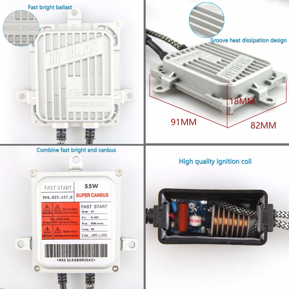 Автомобильный Rover H7 Xenon Canbus без ошибок HID ксеноновая фара H11 HB3 HB4 9005 9006 4300k 5000k 6000k 8000k