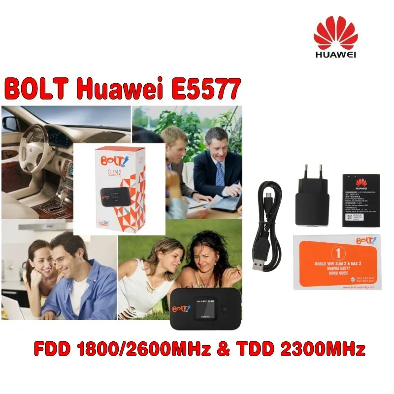 Huawei E5577 LTE TDD FDD1800Mhz 2300Mhz FDD150Mbps TDD110Mbps PK HUAWEI E5375