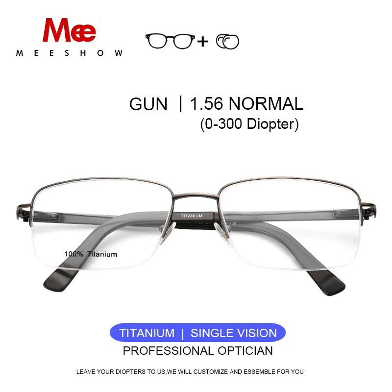 Pure titanium glasses frame Men's prescription glasses Brand business optical frame High qulity titan Flex eyeglasses  8911