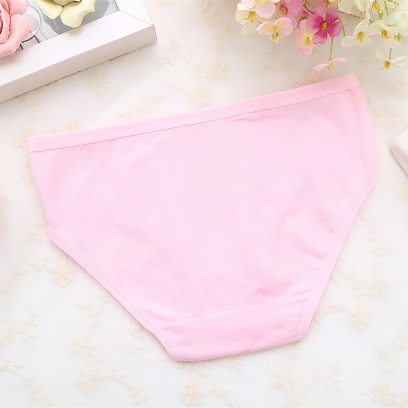 Лидер продаж нижнее белье для молодых девушек 4 шт./лот хлопковые трусы девочек