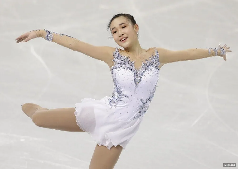 Free shippingWhiteCUSTOM MADE TO FIT FIGURE ICE SKATING/ BATON/ TWIRLING COSTUMESD494 | Тематическая одежда и униформа