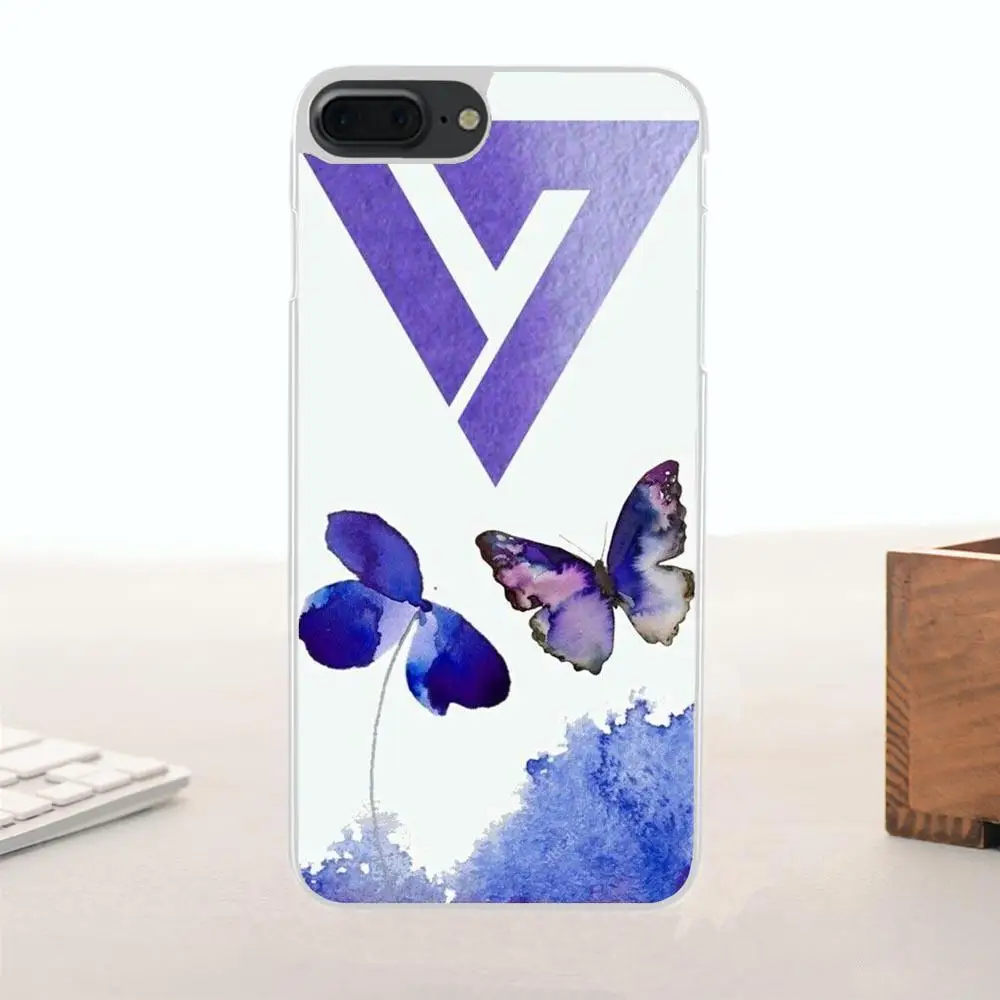 Soft TPU Cover Kpop Seventeen Logo For Apple iPhone 4 4S 5 5C SE 6 6S 7 8 Plus X | Мобильные телефоны и аксессуары