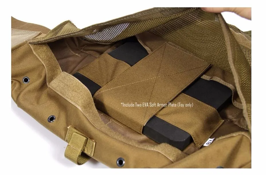 FLYYE MOLLE Force Recon тактический жилет пластина Перевозчик охотничий жилет VT-M013