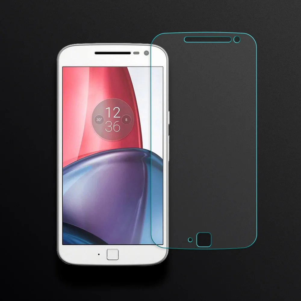 Защитная пленка для Motorola Moto G4 / Plus закаленное стекло с полным покрытием защитная