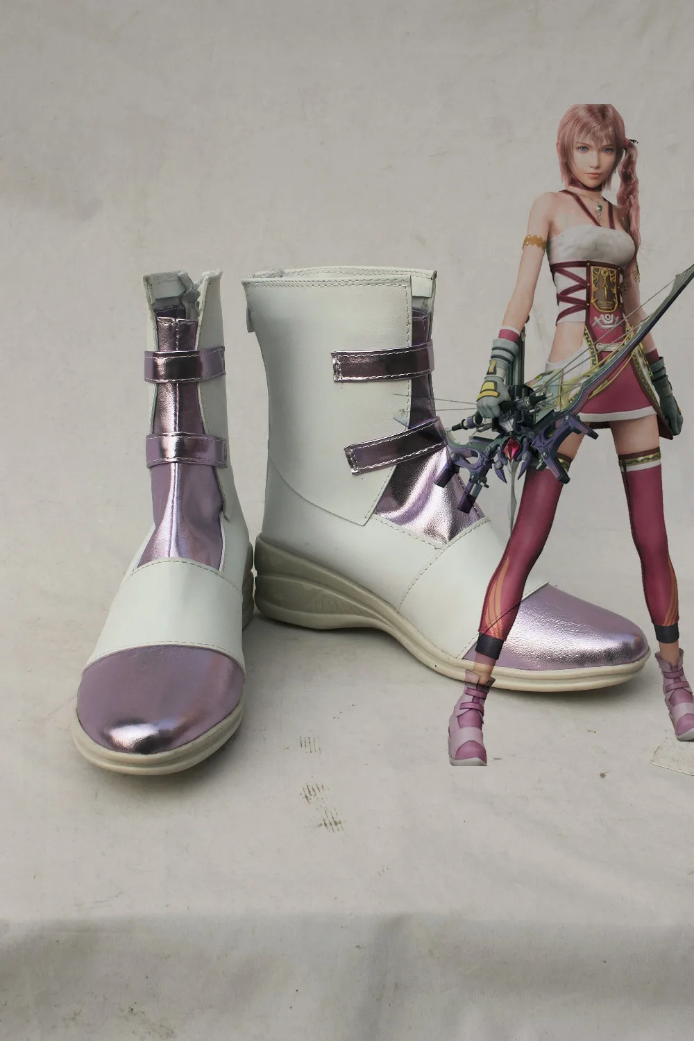 Выполненный на заказ обувь Serah из Final Fantasy XIII Косплэй | Тематическая одежда и