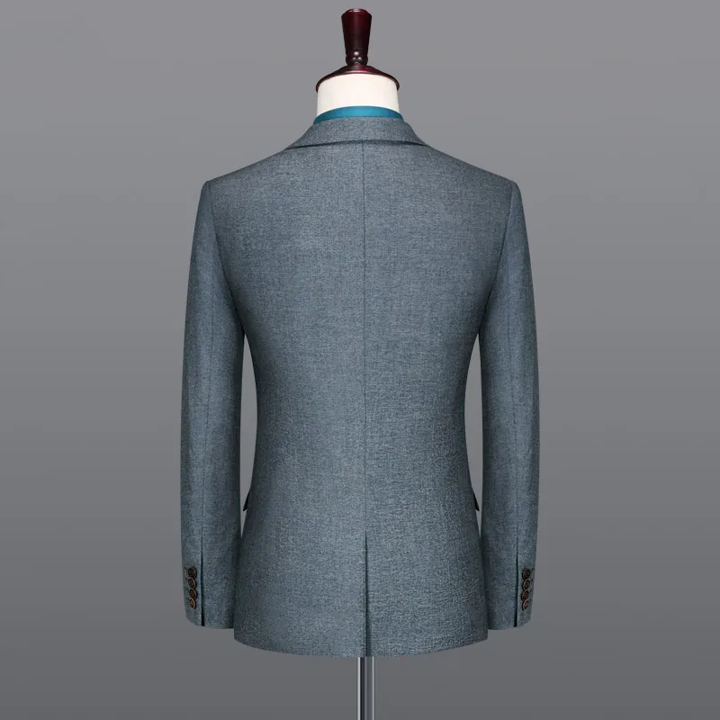 Brand Clothing 2017men tuxedo men suits formal groom wedding suits 2pcs/3pcs single button coat/vest/pant slim men business wear