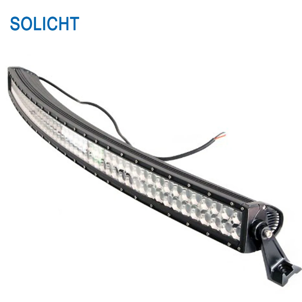 SOLICHT 240 Вт Ip67 противотуманная светодиодная фара изогнутая Светодиодная