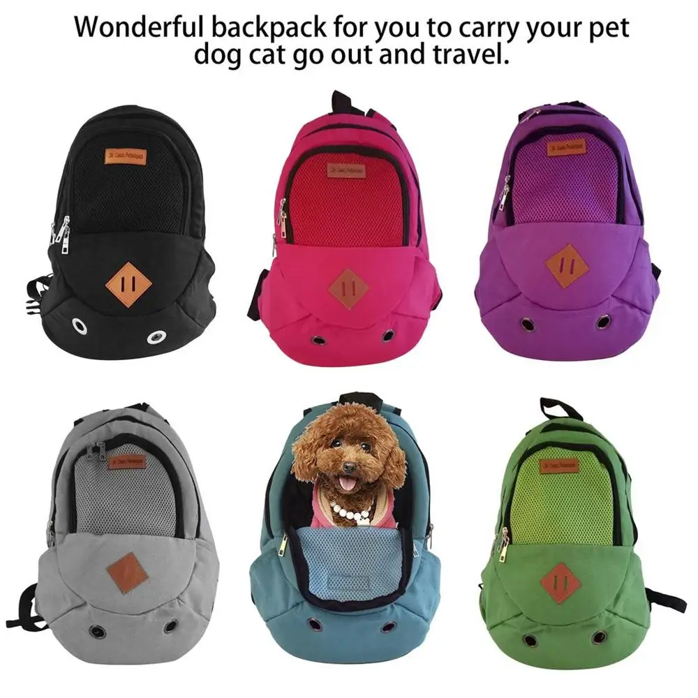 Голову Дизайн Pet Carrier Рюкзак Открытый Портативный собака кошка дорожная сумка |