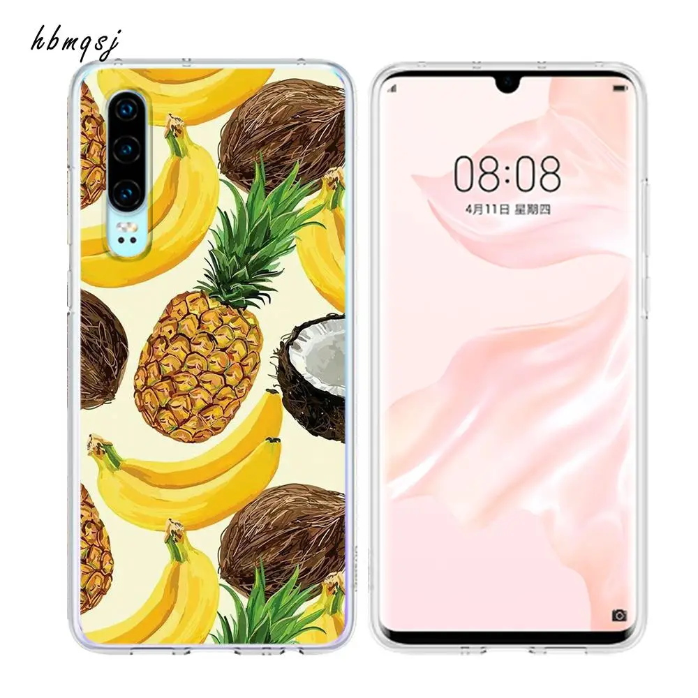 Чехол для huawei p30 p20 lite pro p8 p9 p10 funda силиконовый чехол с бабочкой пейзажем океана