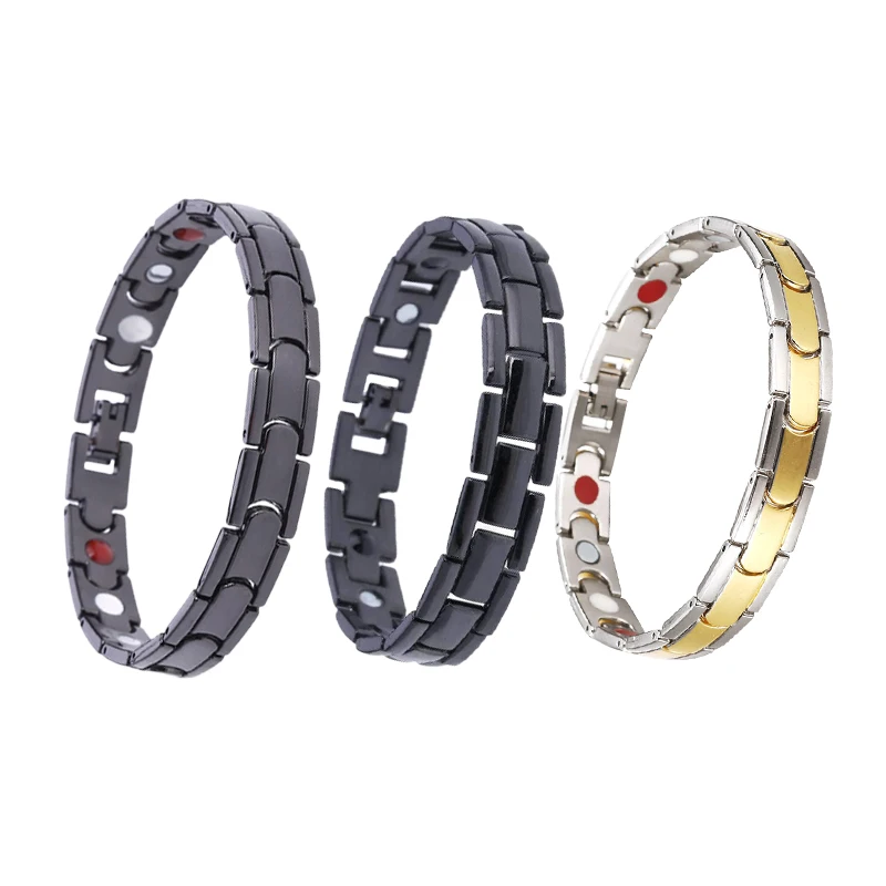 Магнитный магнитный браслет-цепочка из сплава для мужчин и женщин защита от