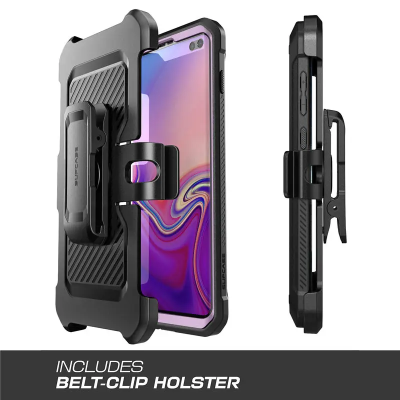 Чехол-Кобура SUPCASE UB Pro для Samsung Galaxy S10 Plus 6 4 дюйма прочный чехол с подставкой без