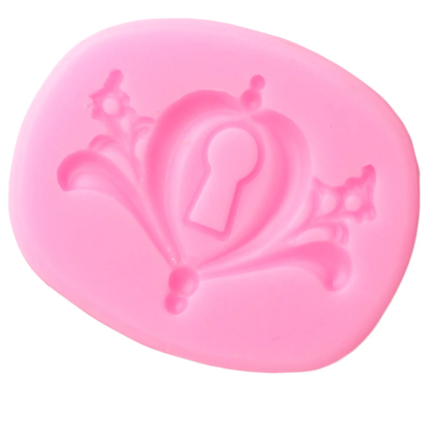 Винтажная Блокировка для ключей отверстия силиконовая форма капкейков и