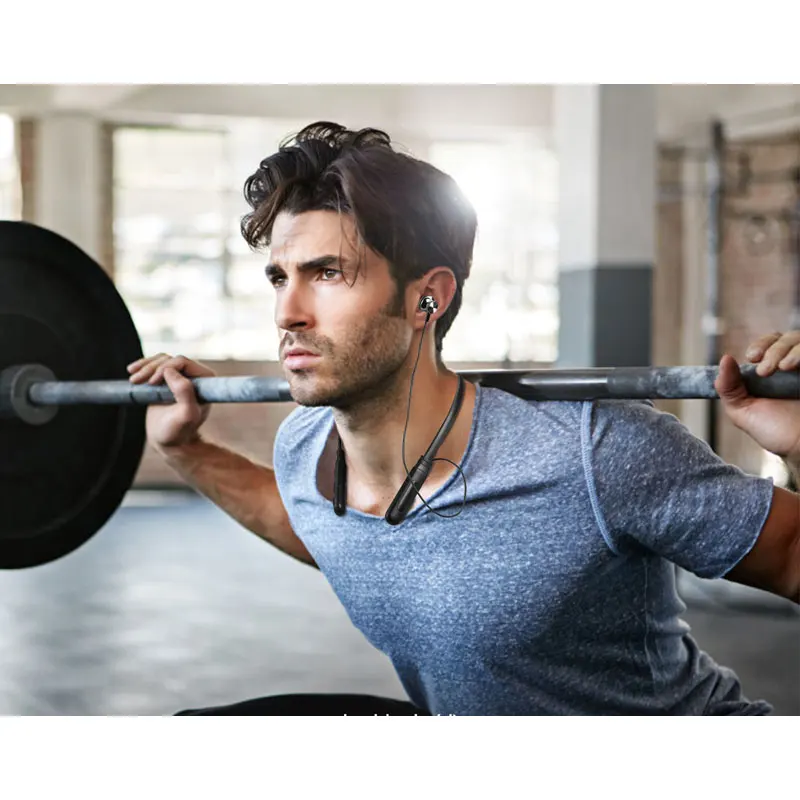 Водонепроницаемая беспроводная гарнитура с подвесной шеей затычки для ушей