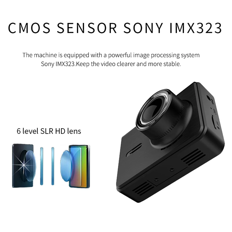 WIDVR Новый регистраторы Эра 3 в 1 gps Wi Fi Новатэк 96658 sony IMX 323 Full HD 1080p Автомобильный dvr