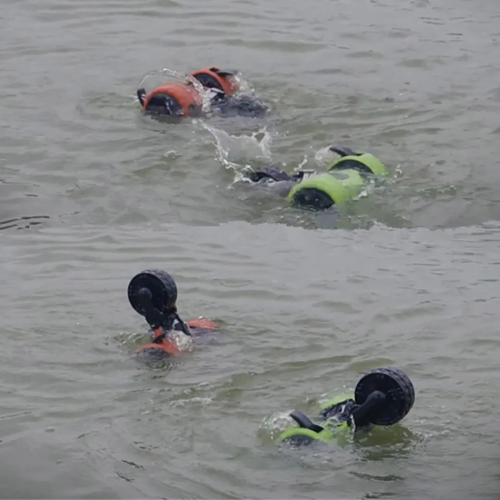 Игрушечный автомобиль с дистанционным управлением 2019 Crazon RC земля вода Кабриолет