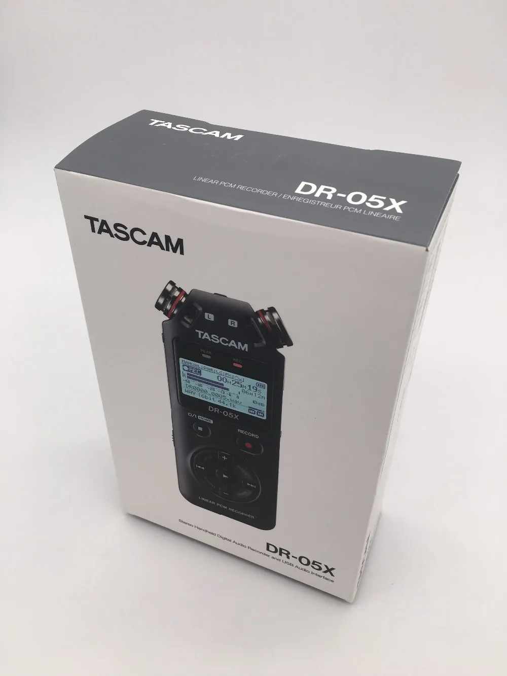 TASCAM DR-05X Портативный цифровой диктофон Запись интервью MP3 HD шумоподавление запись ручка USB аудио интерфейс