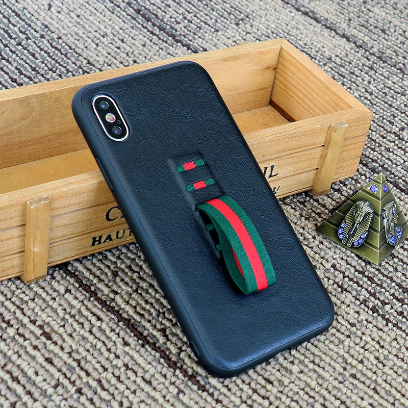 SPCASE палец кольцо кожа чехол для телефона Apple iPhone X 8 плюс 7 Plus S 6 противоударный